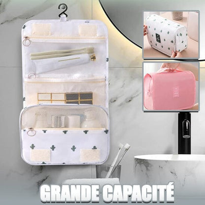 Trousse de Toilette Femme - A Fleurs - poupon - entourisme