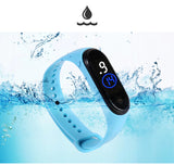 Montre de sport en bracelet silicone